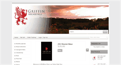 Desktop Screenshot of griffinwinesdirect.com
